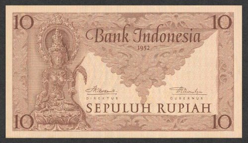 IndonesiaP43b-10Rupiah-1952-donatedth_f
